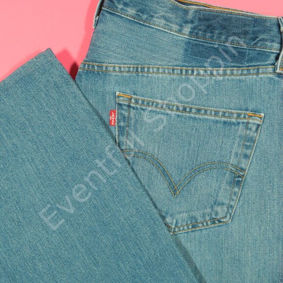 Levi's Other - Vintage Levis 501 Jeans Mens 35 Blue Original Straight Denim 90s